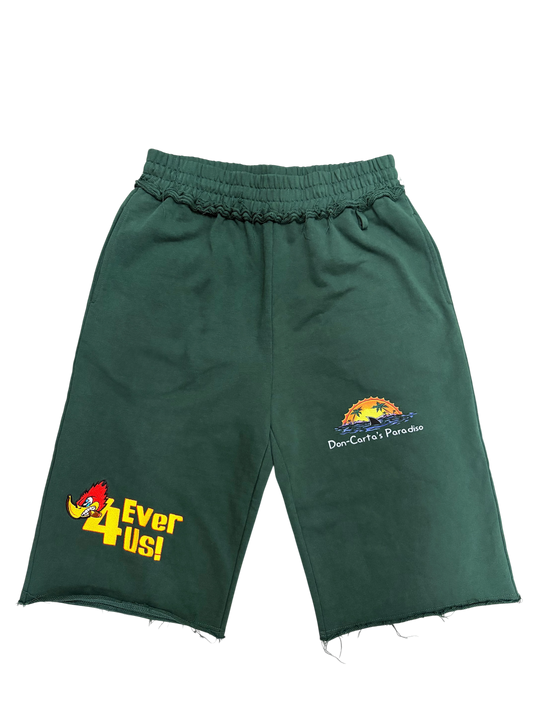 "Paradiso 4Ever" 3/4 Shorts