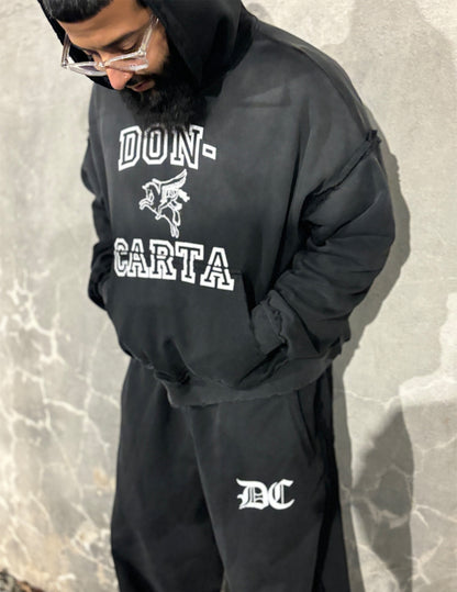 VINTAGE WASH "LOGO" HOODIE