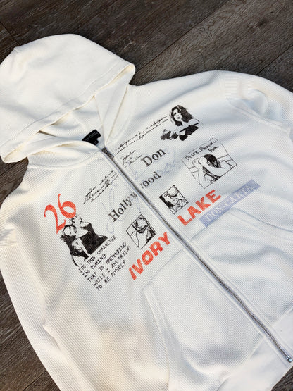 "Hollywood" ZIp Up
